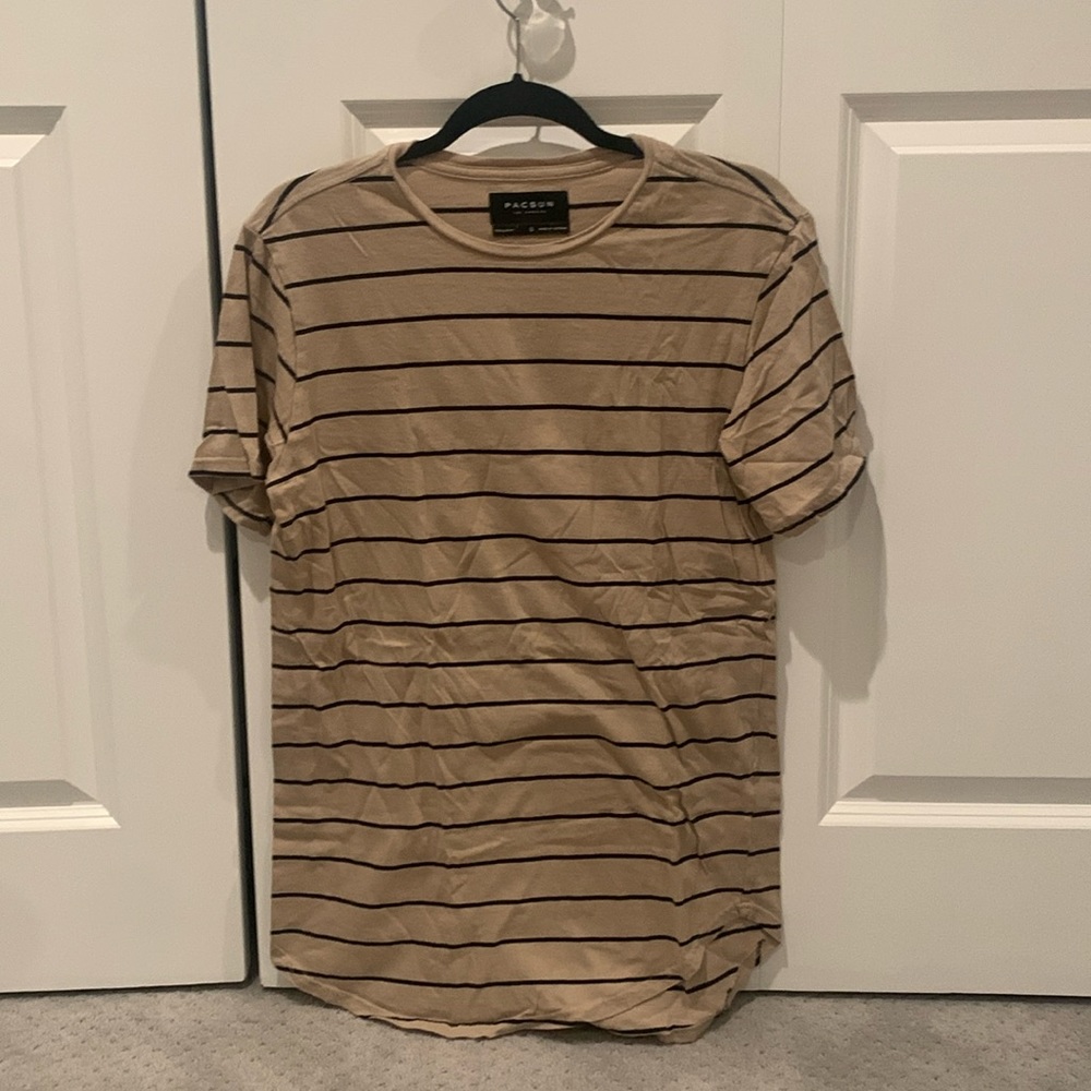 PacSun striped short sleeve tee